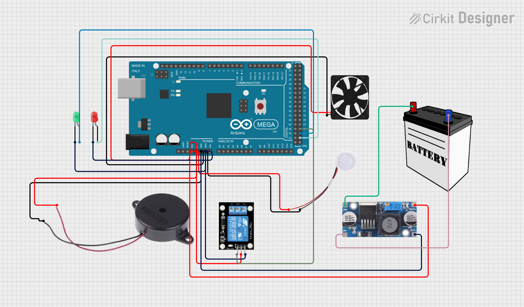 Image of Hardware: A project utilizing Humidifier in a practical application