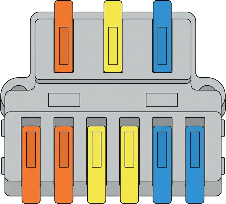 Image of Junction 3 IN 6 OUT