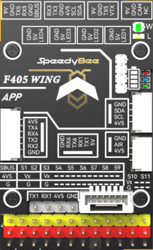 Image of Speedybee F405 Wing App