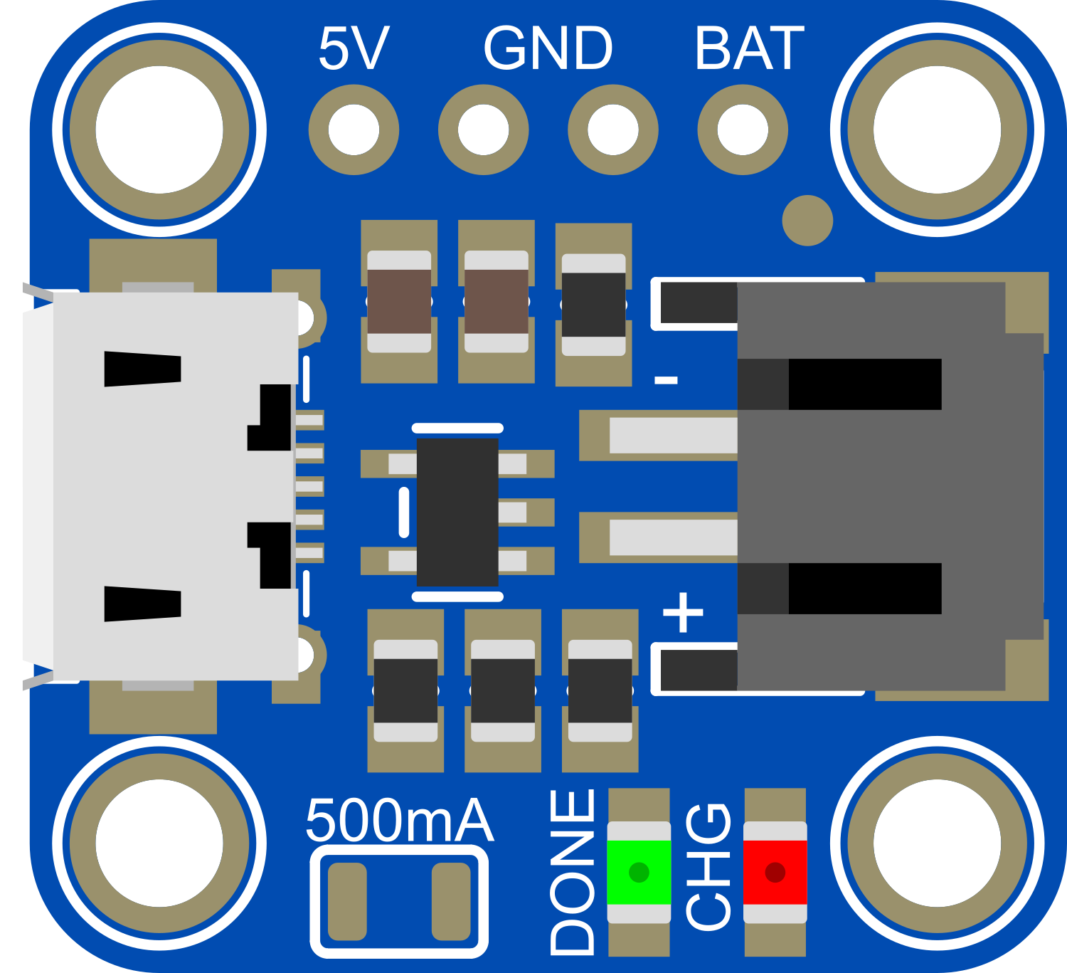 Image of Adafruit Micro Lipo Charger