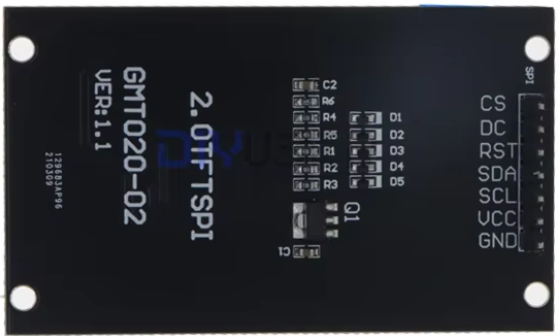 Image of 2inch OLED Display 240x320RGB ST7789