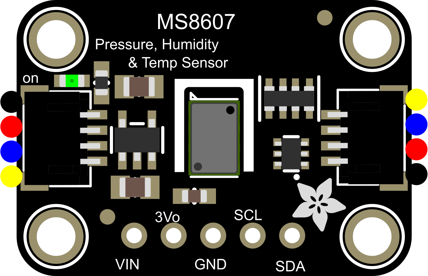 Image of Adafruit MS8607 PHT Sensor