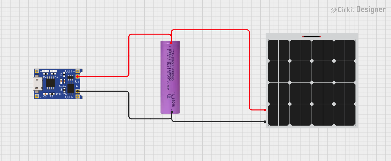 Image of pdb solar power bank: A project utilizing CN3065 Solar Charge in a practical application