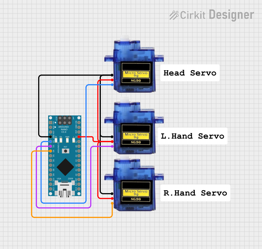 Image of Nova: A project utilizing Servo Motor 9G in a practical application