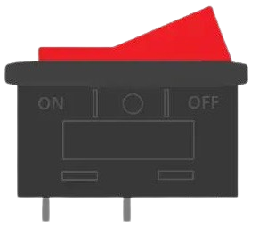 Image of 3 Pin LEDRocker Switch