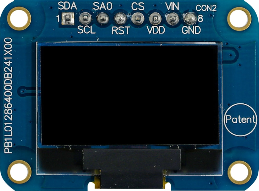 Image of OLED display