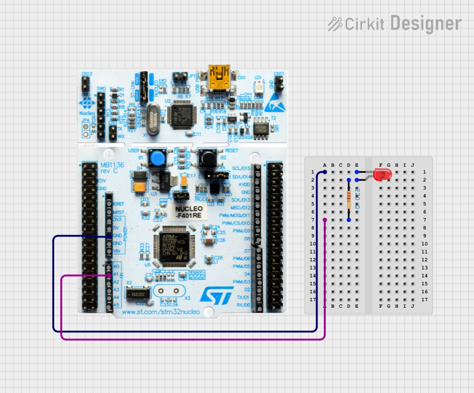 Image of CSE360 Lab1: A project utilizing Nucleo 401RE in a practical application