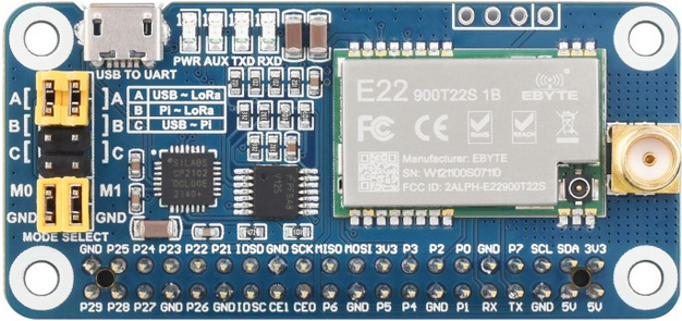 Image of SX1262 LoRa HAT