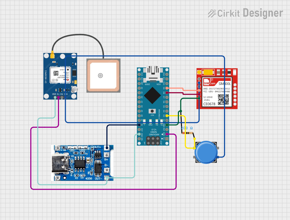 Image of JMTJMD: A project utilizing 05 Direction Navigation Button Module in a practical application