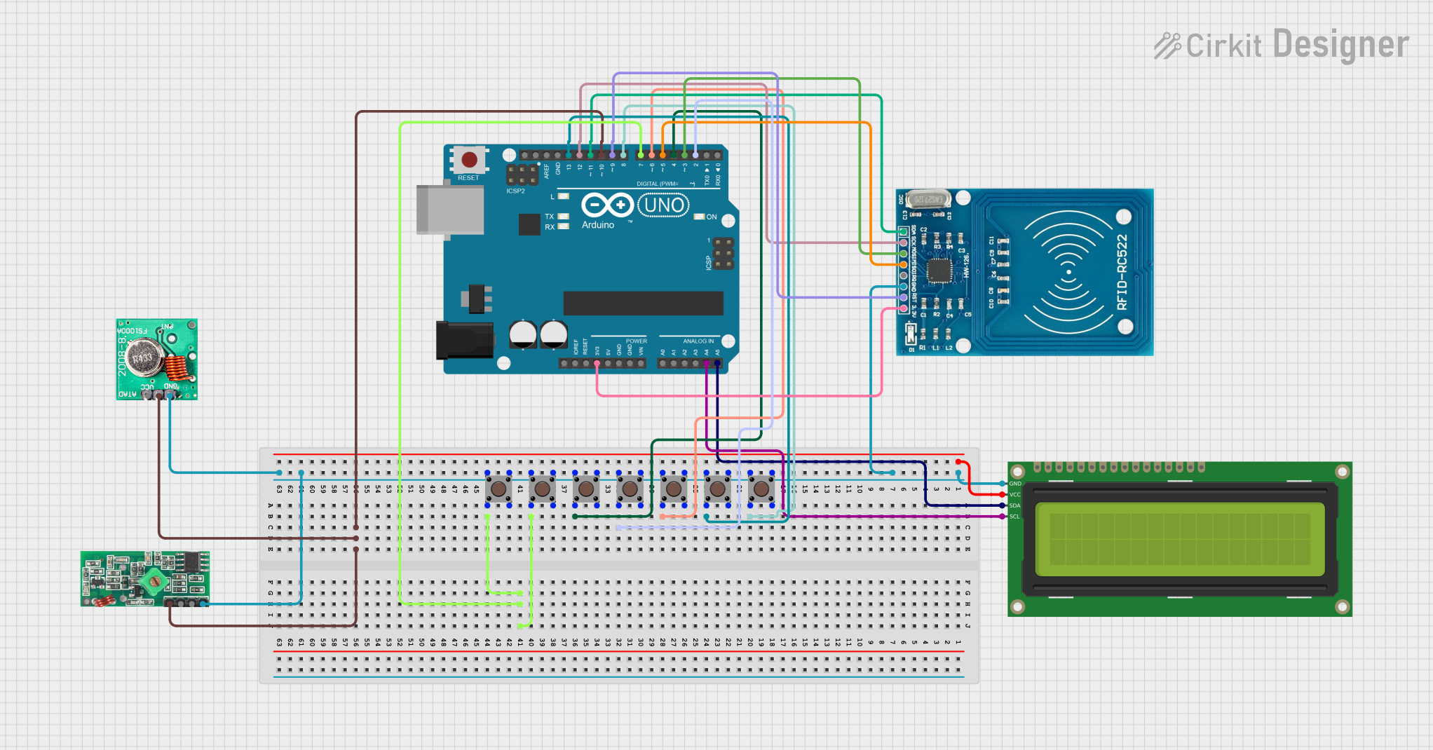 Image of Interior of main: A project utilizing UHF RFID IN-R200 in a practical application