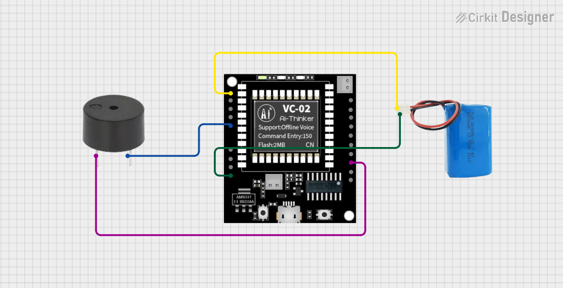 Image of vc: A project utilizing ai thinker vc-02 in a practical application