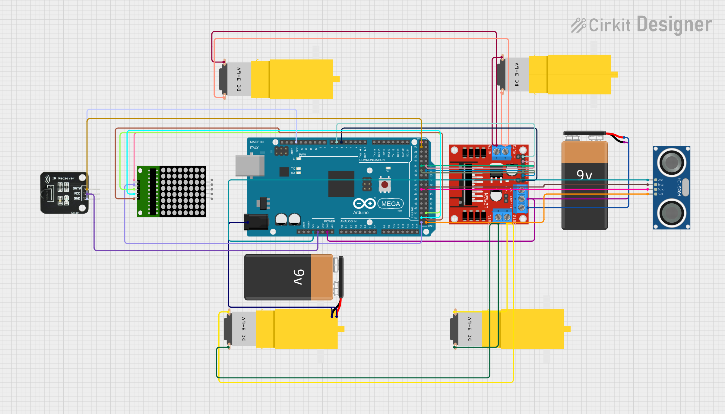 Image of RC Car 372A Final: A project utilizing arduino in a practical application