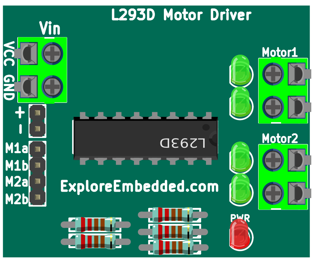 Image of L293D Motor Driver