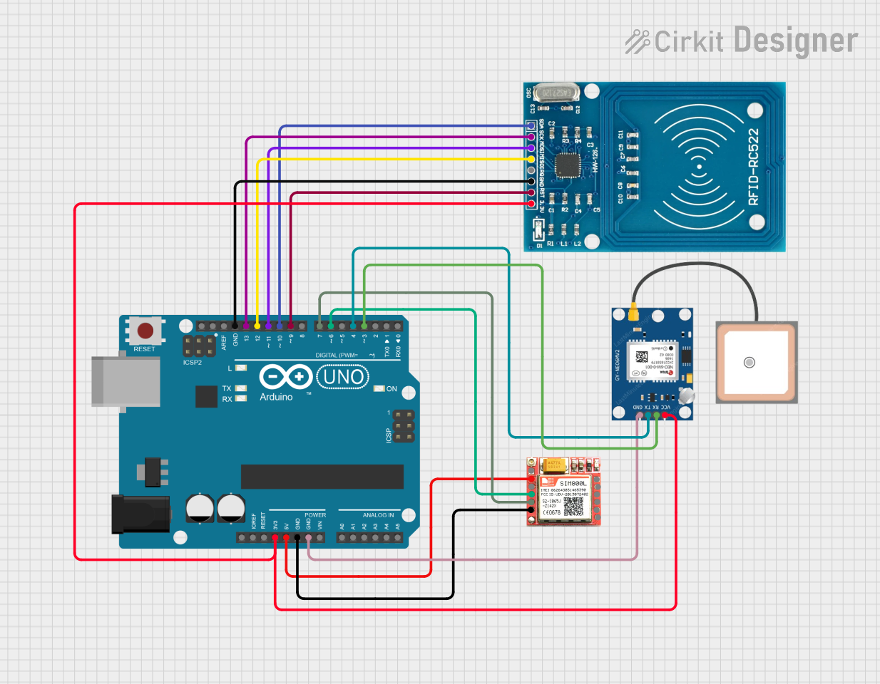 Image of Child safety management using RF ID, GSM,GPS: A project utilizing SEN0460 in a practical application