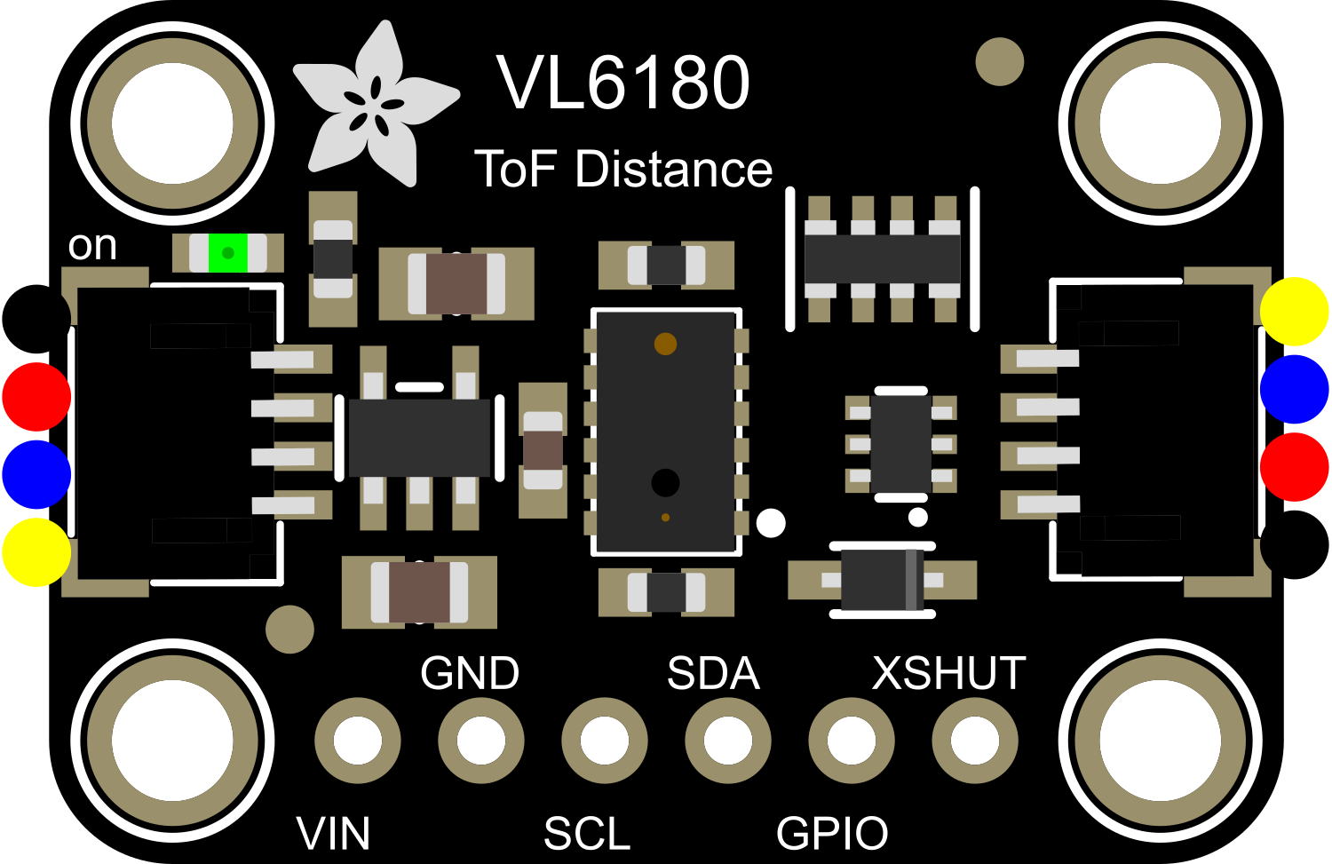 Image of Adafruit VL6180 Time of Flight Sensor