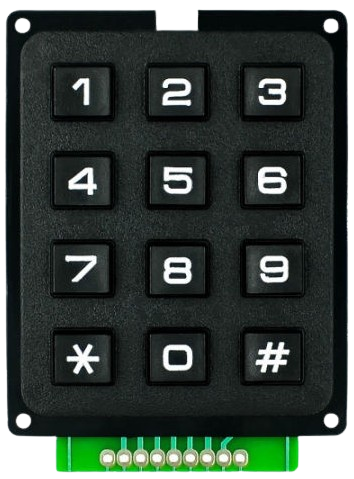 Image of 4x3 Keypad