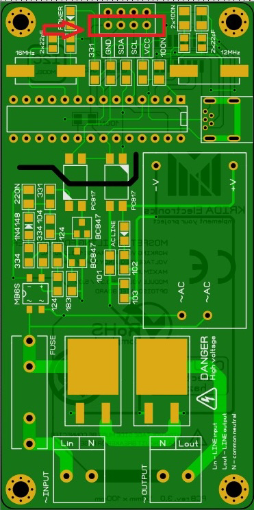 Image of I2C MOSFET Trailing Edge AC Dimmer