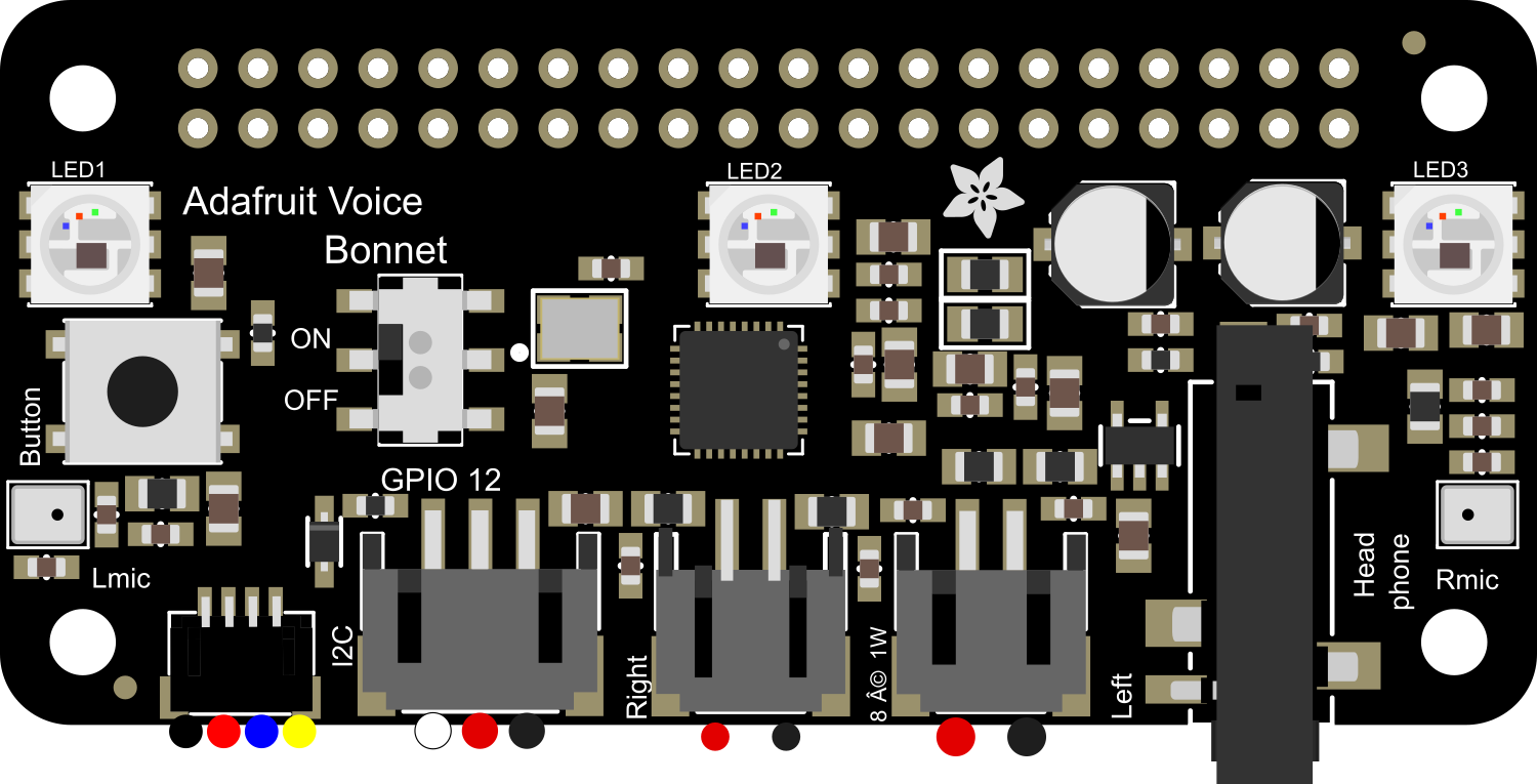 Image of Adafruit Voice Bonnet