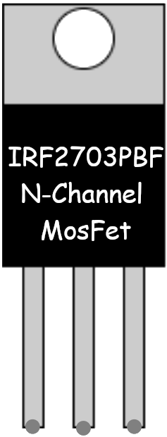 Image of IRF2703PBF N-Channel MosFet