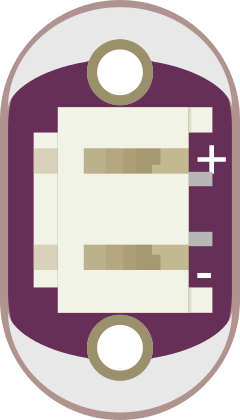 Image of SparkFun LilyPad Battery Connect