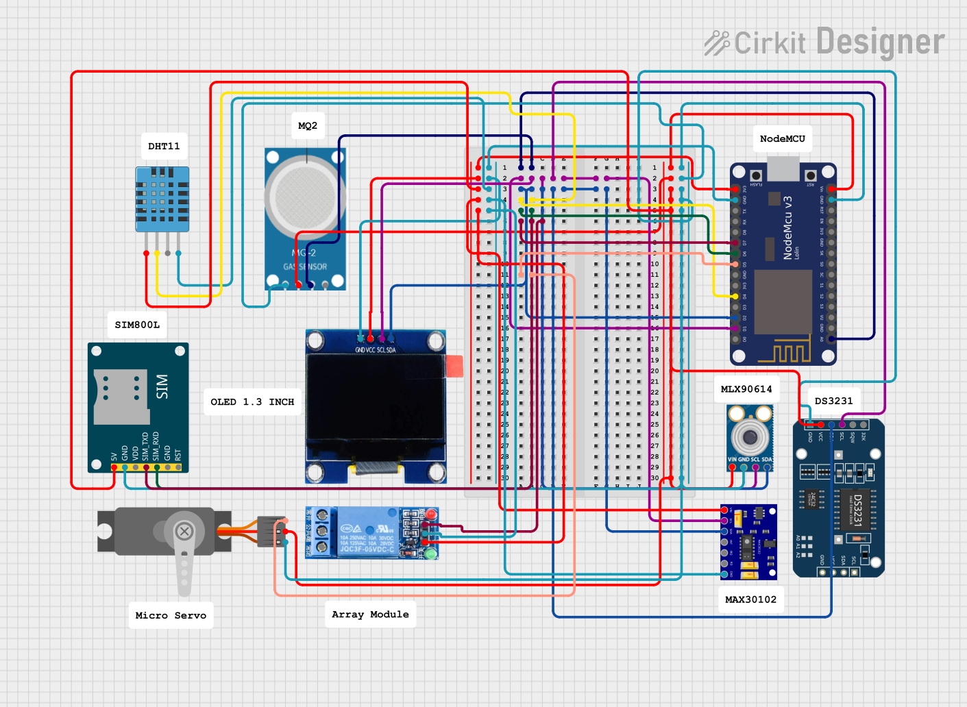 Image of Robotics: A project utilizing Adafruit ENS160 MOX Gas Sensor in a practical application