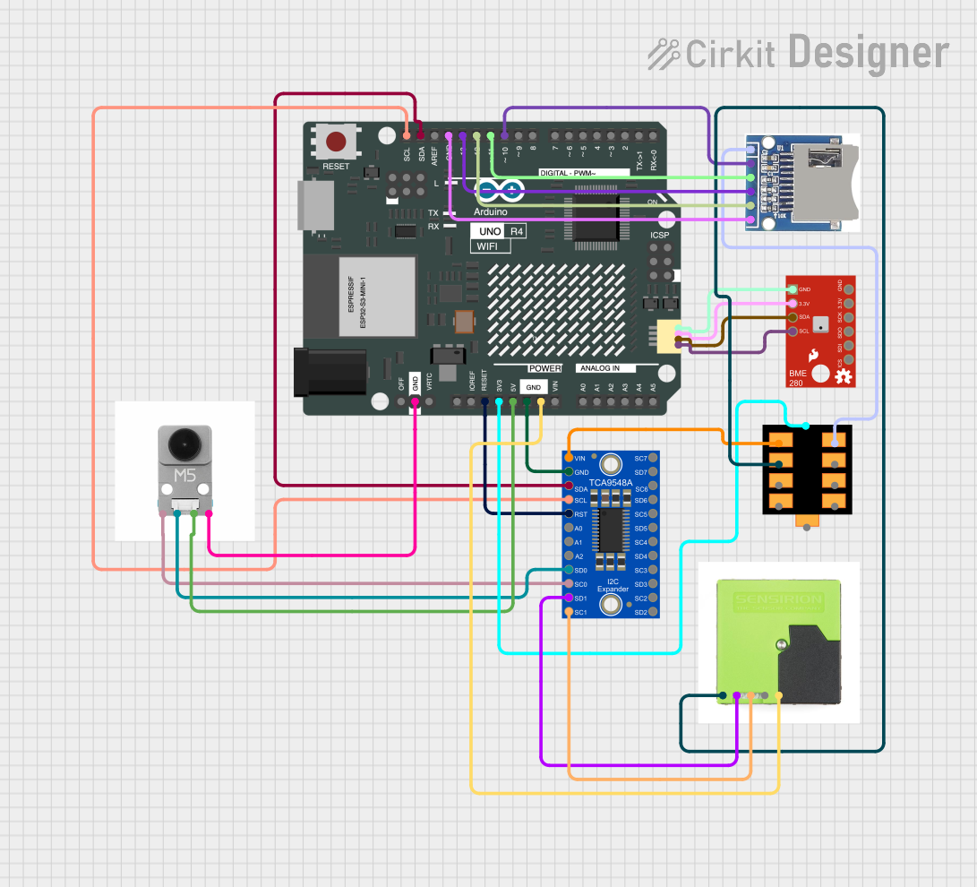 Image of scannerII: A project utilizing Adafruit ATSAMD09D14 Breakout in a practical application