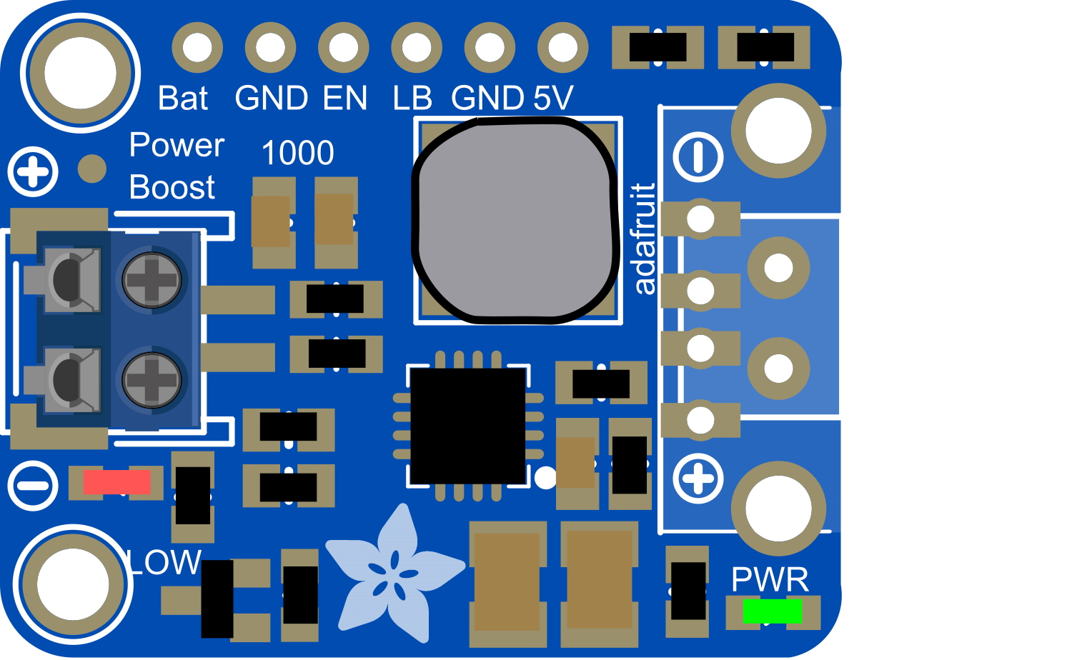 Image of PowerBoost 1000 Basic Terminal Pad