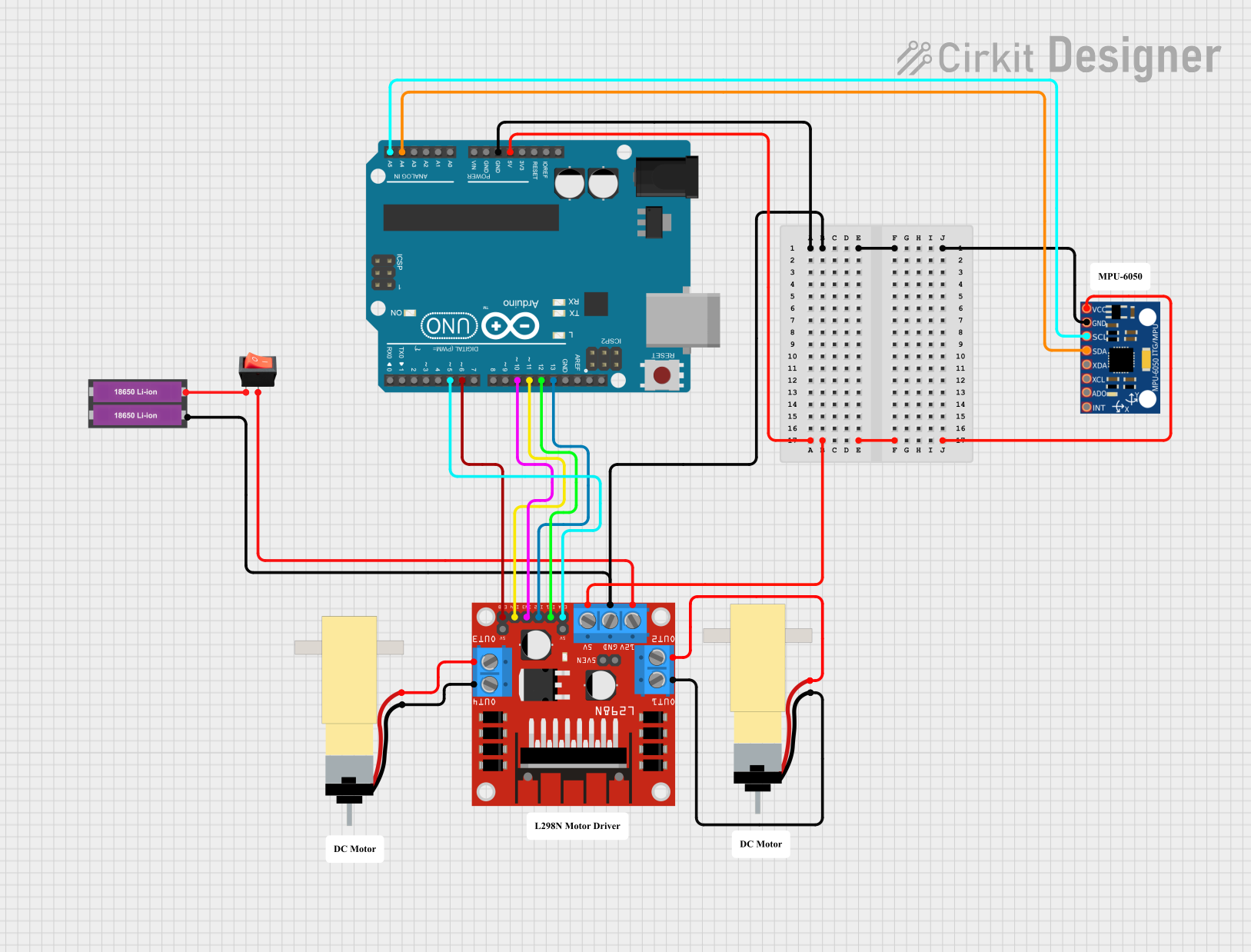 Image of PID CAR: A project utilizing dfrobot gyro in a practical application