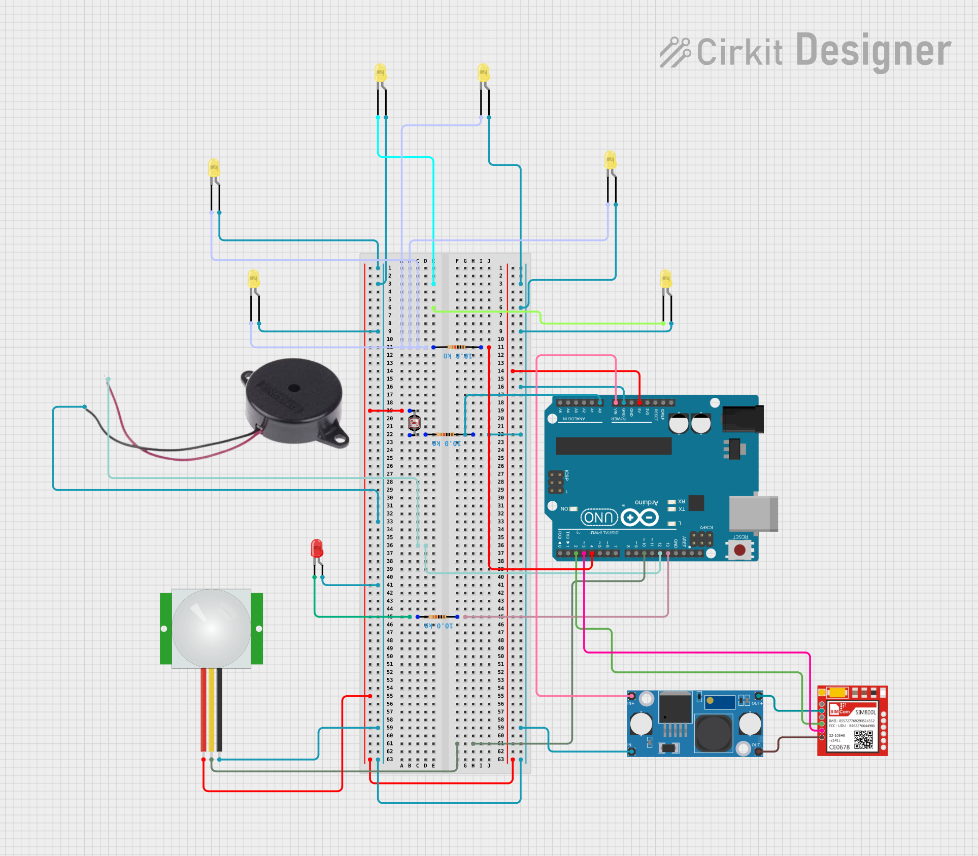 Image of Smart Home Security: A project utilizing YL-83 Module LM393 in a practical application