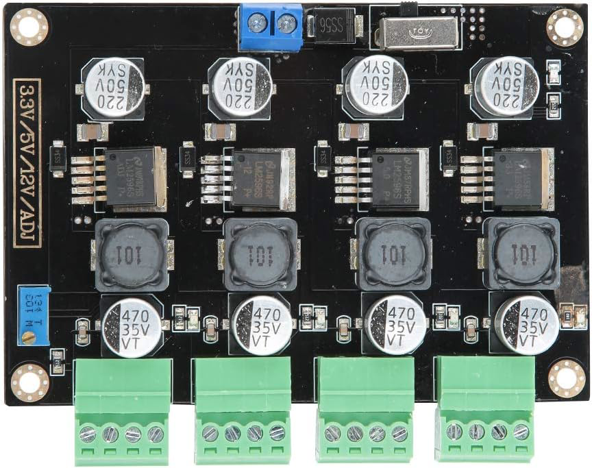 Image of Adjustable Voltage Output Buck Converter Multi-Channel Switching Power Supply Module