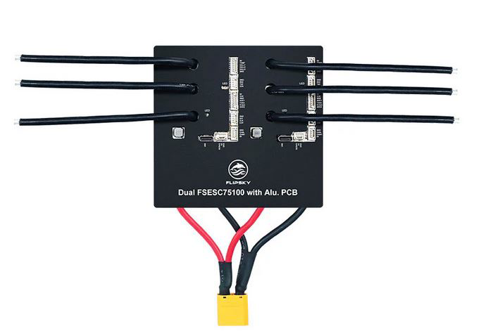 Image of Flipsky Dual 75100 With Aluminum PCB