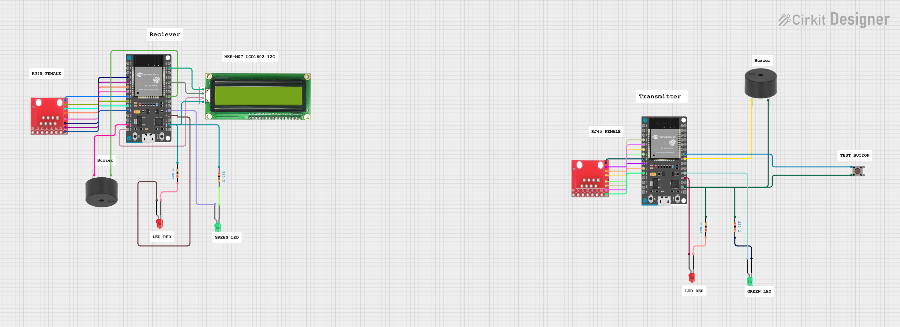 Image of RJ45 TESTER: A project utilizing Rj45 Port in a practical application