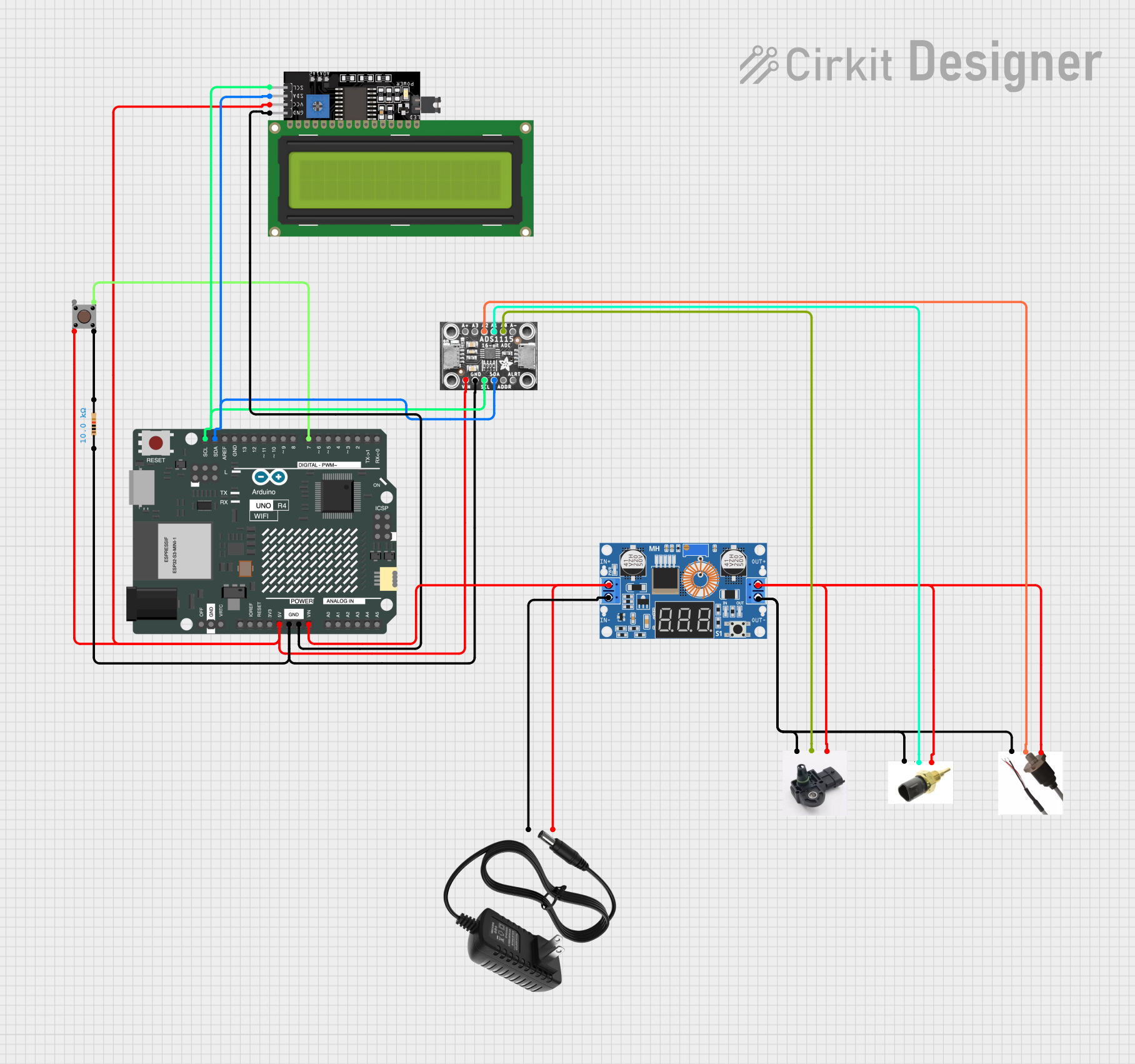 Image of Senior Design: A project utilizing ADS1115 16-Bit ADC - 4 Channel  in a practical application