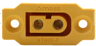 Image of XT60 Female Panel Mount
