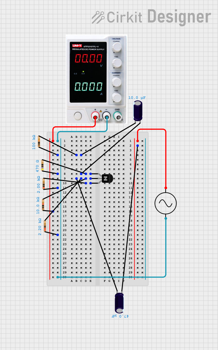 Image of lab10: A project utilizing PNP Transistor (EBC) in a practical application