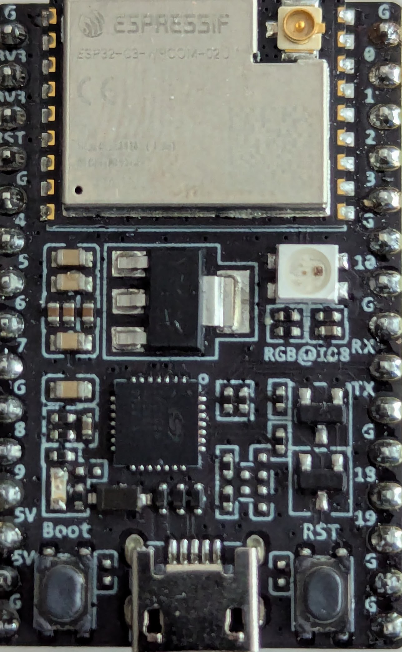 Image of ESP32-C3-DevKitC-02