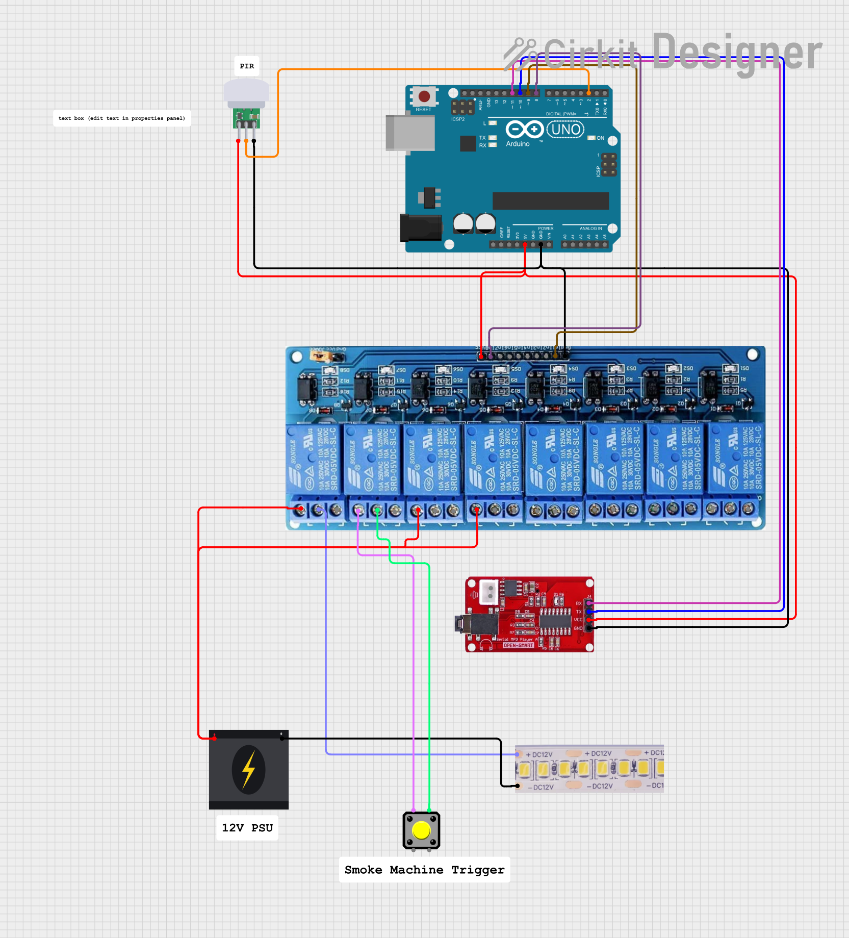 Image of Resident Evil Intro Board 1: A project utilizing SparkFun AS3935 Lightning Detector in a practical application