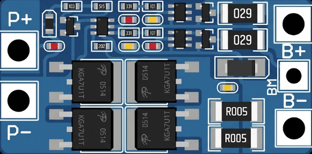 Image of 10A 2S 8.4V BMS