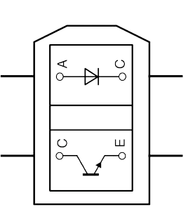 Image of TCRT 5000 IR SENSOR schematic