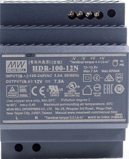 Image of Mean Well HDR-100-12N