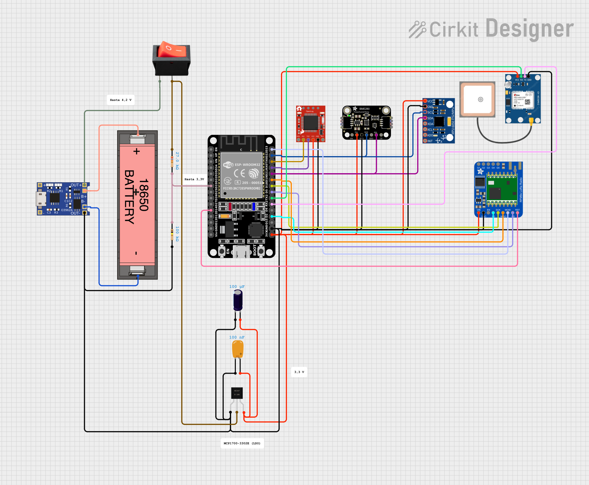 Image of bme280-sd-openlog-MPU6050: A project utilizing SparkFun Qwiic OpenLog in a practical application