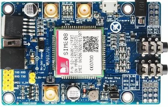 Image of SIM808 GSM GPS GPRS module