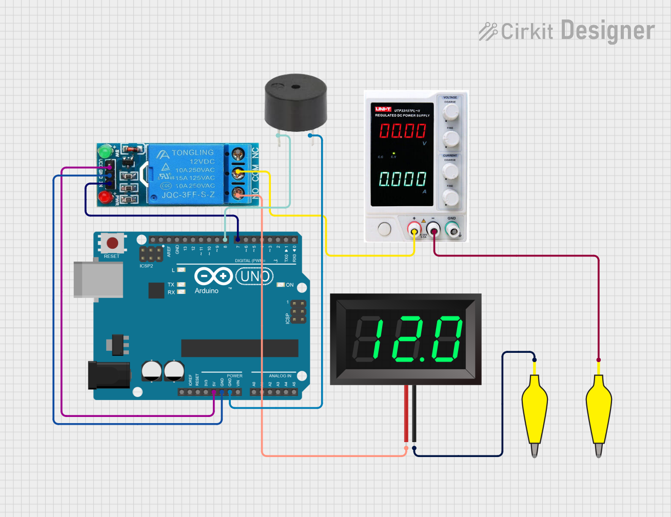 Image of R&E_automatication: A project utilizing 7-Segment Panel Voltmeter in a practical application