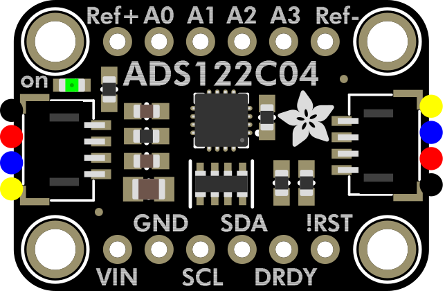 Image of Adafruit ADS122C04 24-Bit ADC