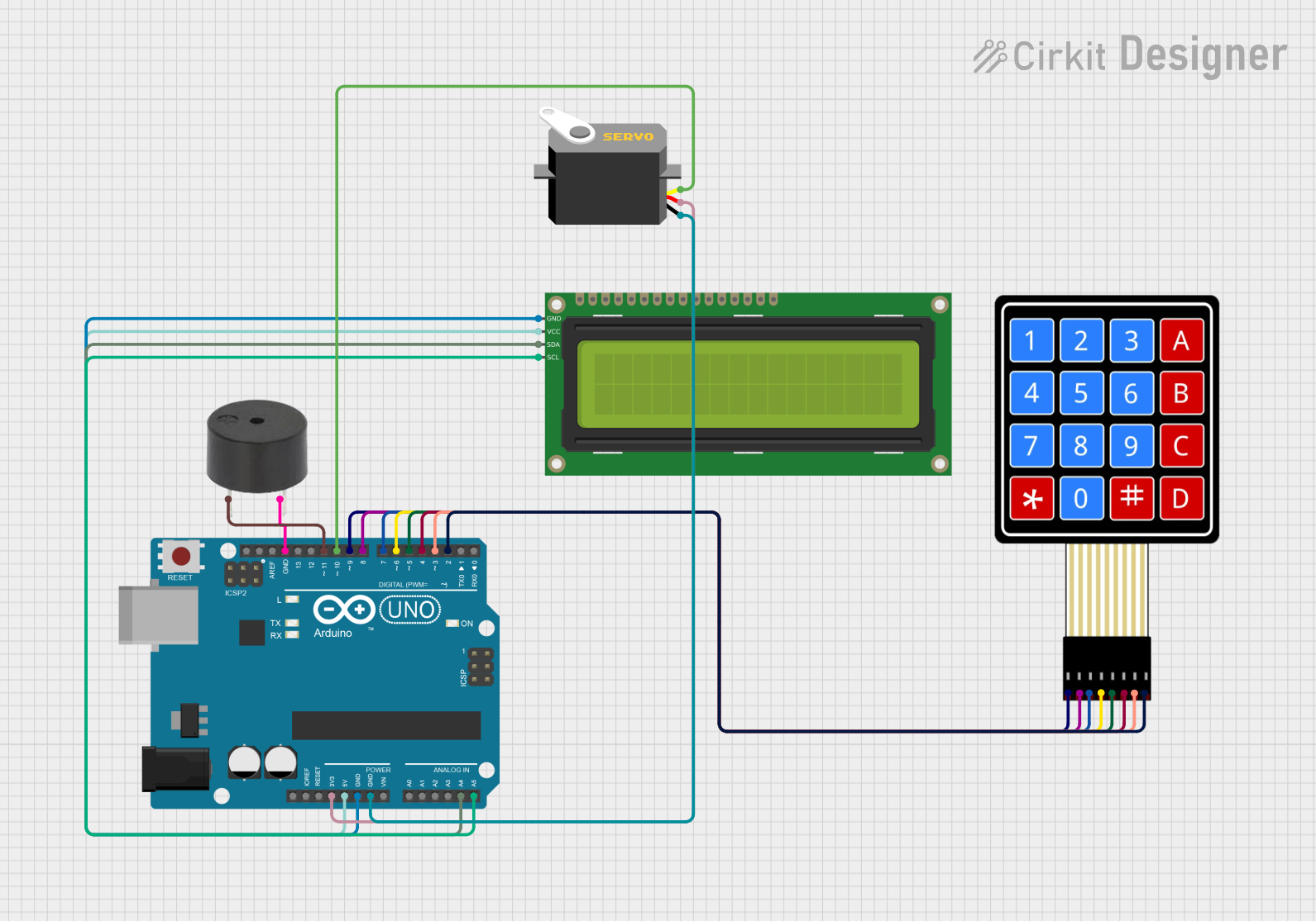 Image of personal safe: A project utilizing DOOR LOCK in a practical application