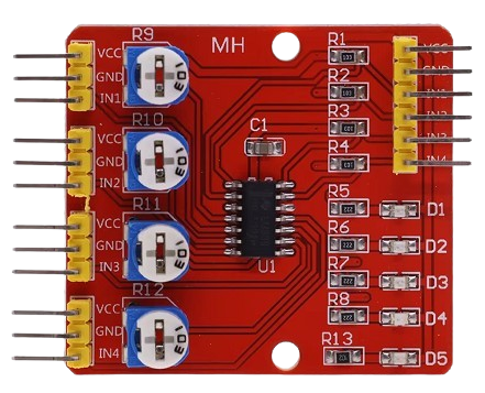 Image of 4 Channel Infrared Tracing Module