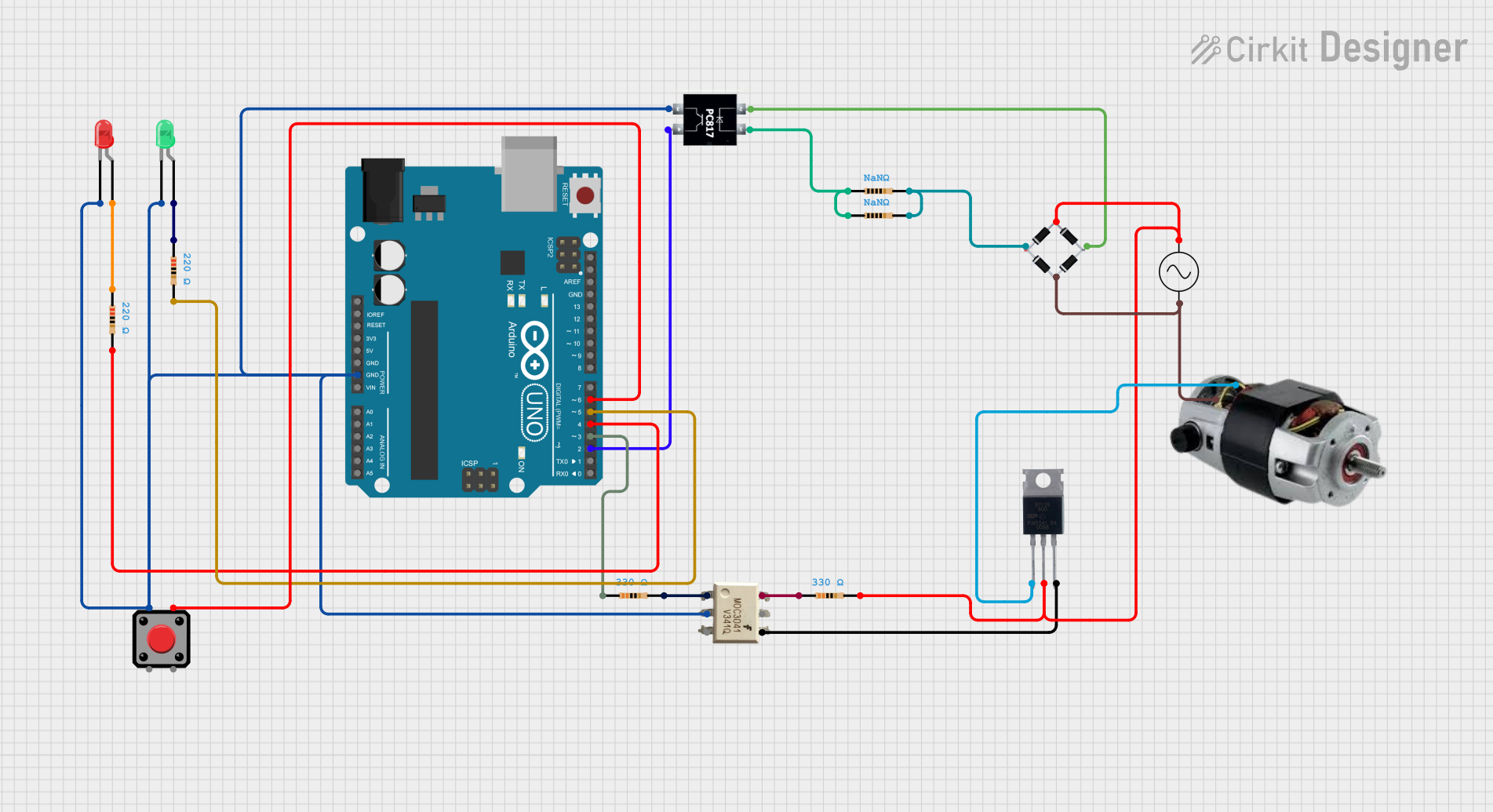 Image of soft: A project utilizing AC single phase motor in a practical application