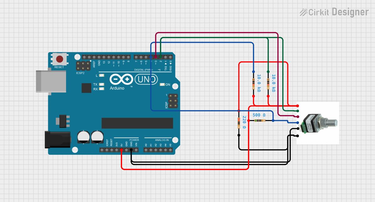 Image of encoder: A project utilizing Rotary Encoder in a practical application