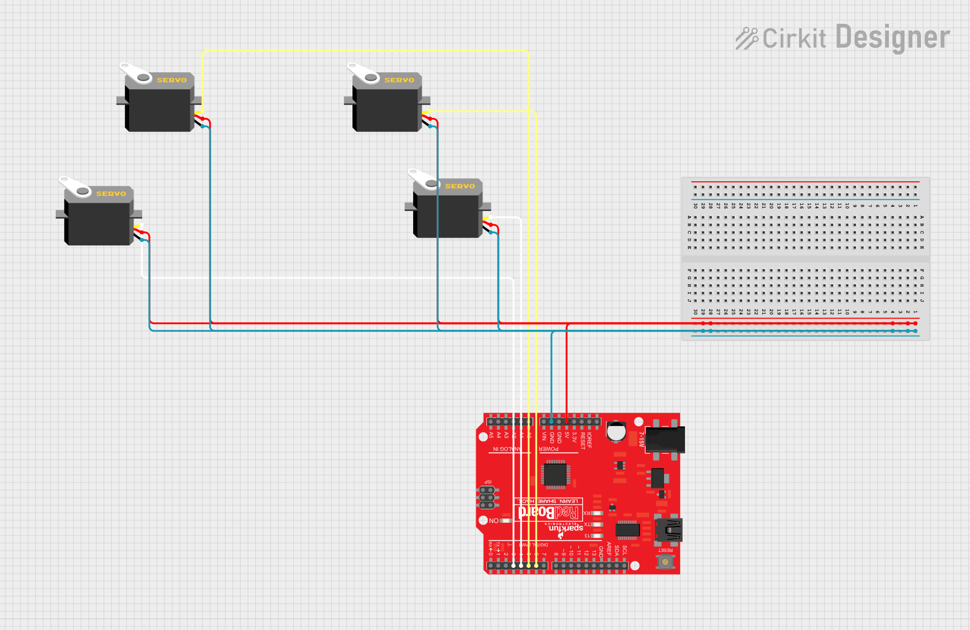 Image of Sassy-Display: A project utilizing SparkFun Servo Trigger in a practical application