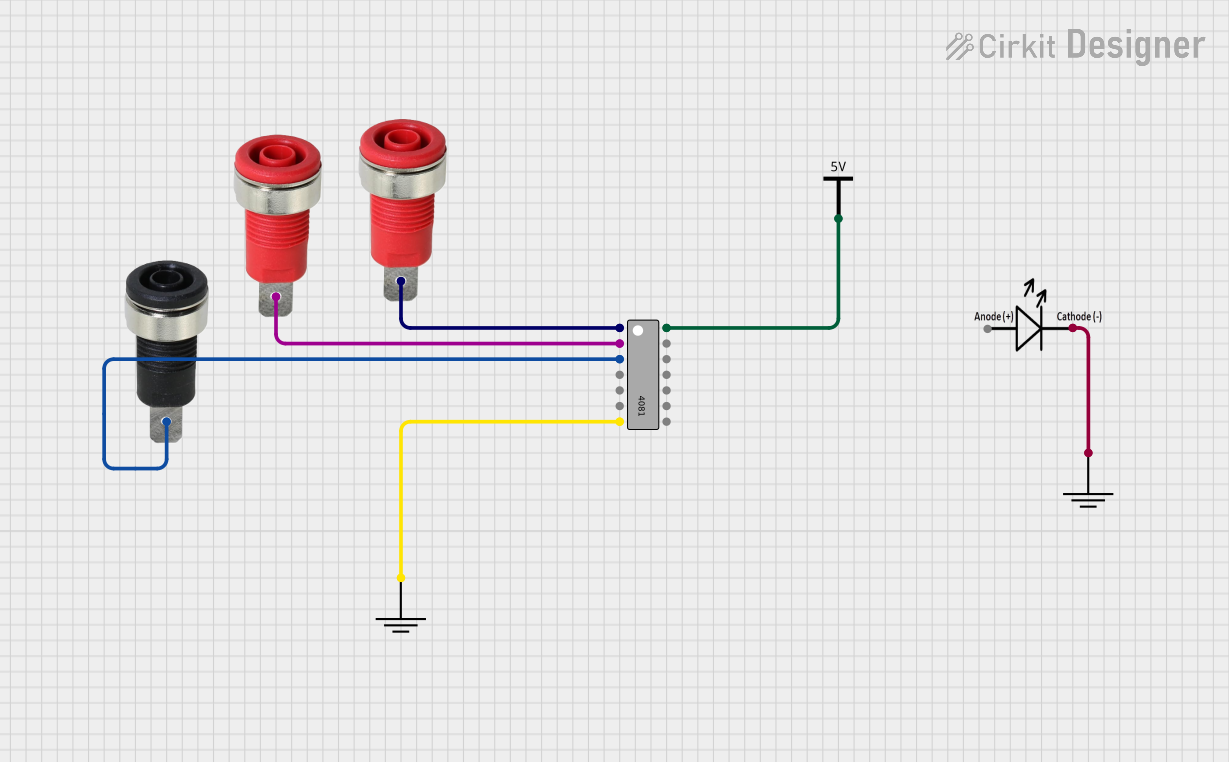 Image of dayra: A project utilizing 4081 Quad And Gates in a practical application